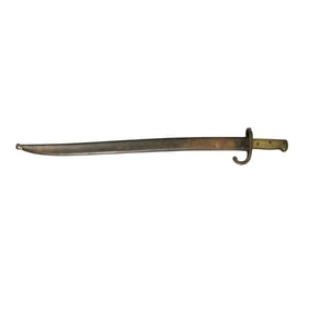 French Chassepot Sword Bayonet St. Etienne Armory 1874