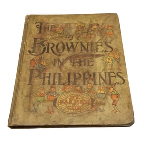 The Brownies in the Philippines, by Palmer Cox, The Century Company Published 1904, 144 Illustrated