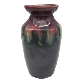Vintage Drip Pottery Art Vase