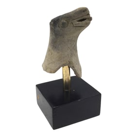 Ancient Snake Head Pottery Fragment