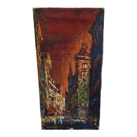 ARNOLDUS OLDENHAVE (Netherlands, 1905-1997) Signed Oil on Canvas