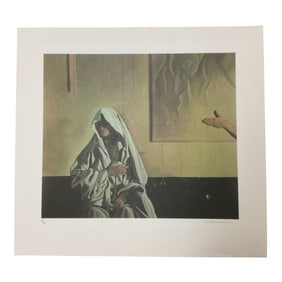 Santiago Carbonell (Ecuador, b. 1960) Signed and Numbered  'Madonna' Offset Litho