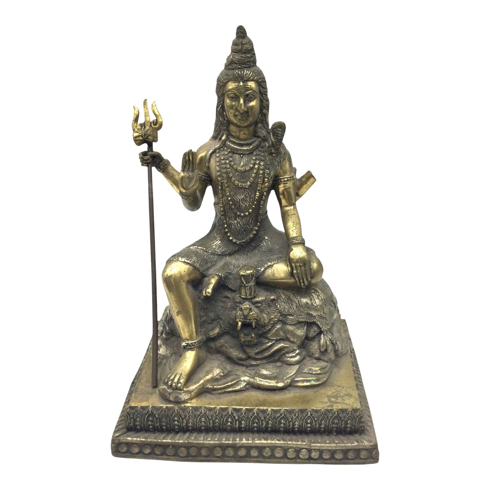 Brass Lord Shiva Statue (1 of 7)