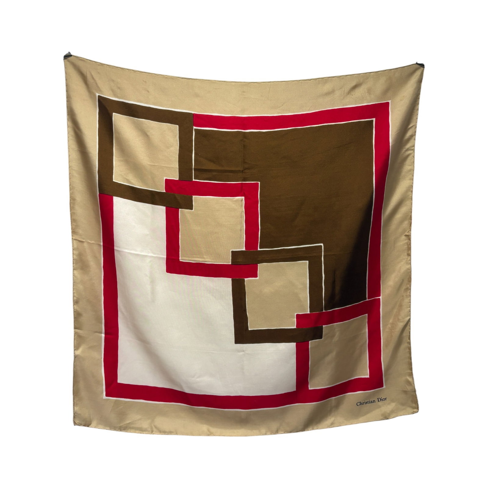 Christian Dior Silk Scarf (1 of 4)