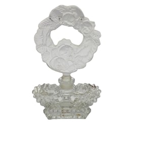 Bohemian Cut Crystal Perfume Bottle