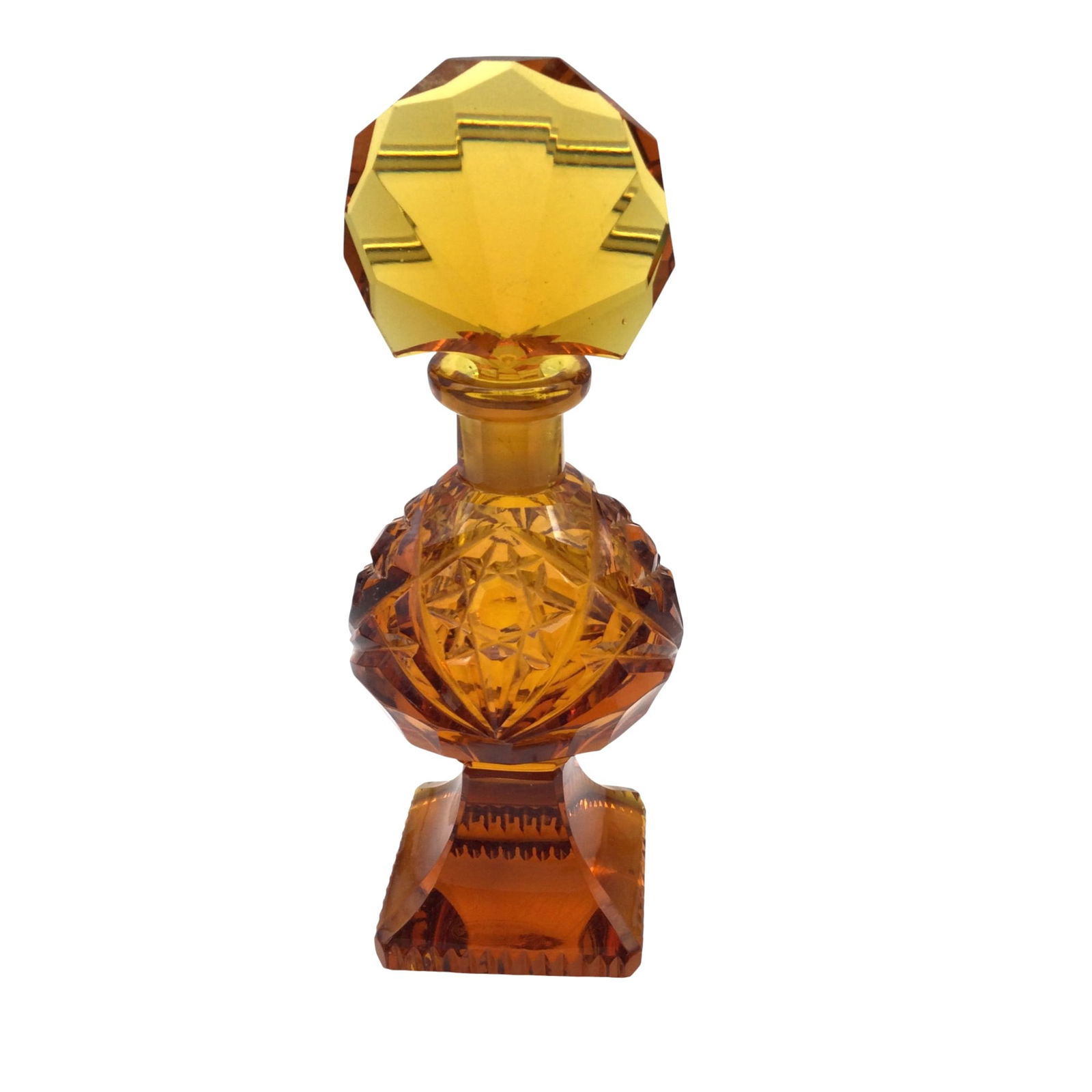Czech Glass Perfume Bottle (1 of 6)