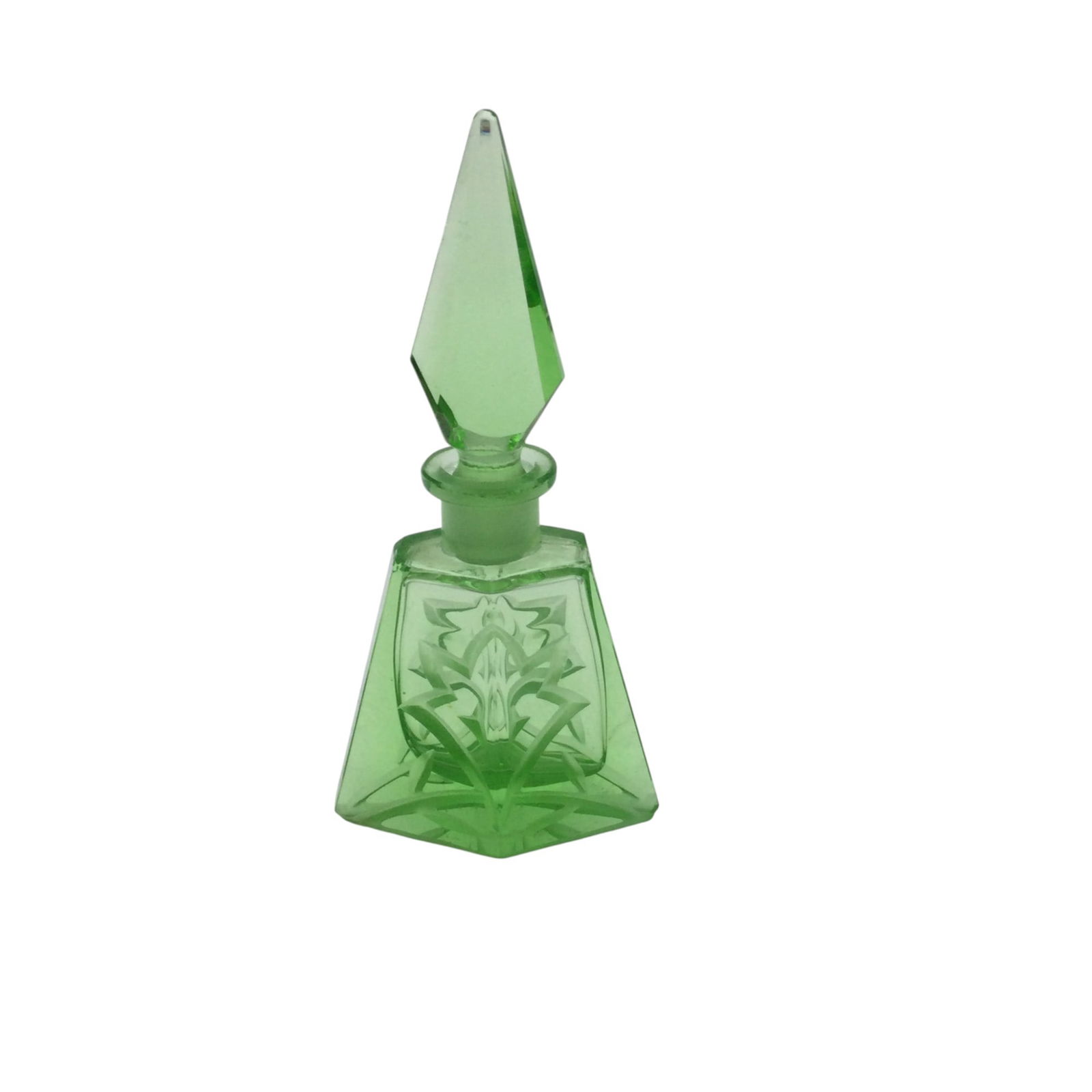 Czech Glass Perfume Bottle (1 of 5)