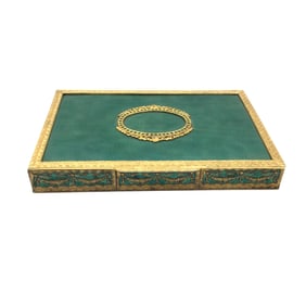 Italian Enamel and Gold Trinket Box
