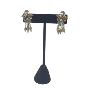 Vintage Miriam Haskell Clip-on Earrings