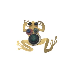 Gale Rothstein Frog Brooch