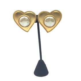 Maeve Carr New York Clip-on Heart Earrings