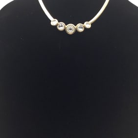 Swarovski Necklace with Crystal Sliders