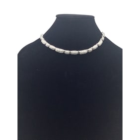 Signed Swarovski Crystal Links Necklace