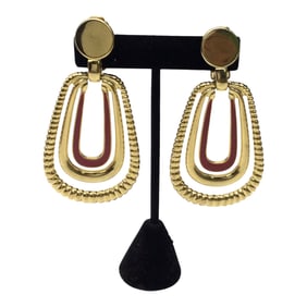 Hattie Carnegie Large Clip-on Earrings