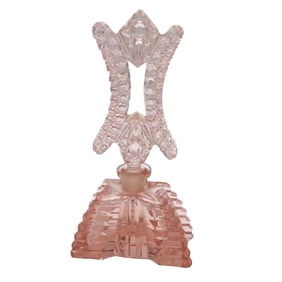 Czech Glass Perfume Bottle