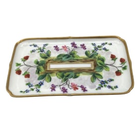 Delvaux Paris Small Porcelain Tray
