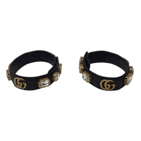 Gucci Leather Boot Accent Straps