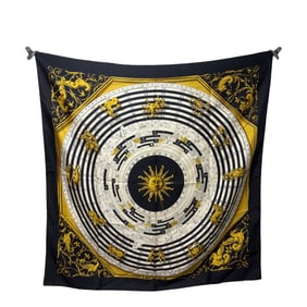 Hermes Silk Zodiac Scarf