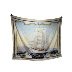 Nautical Cotton Scarf