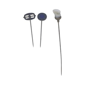 Lot of 3 Antique Stick Hat Pin
