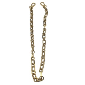 Louis Vuitton Gold Chain Handbag Strap