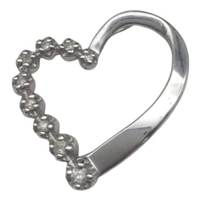 Marked SB 14K Slider Heart Pendant