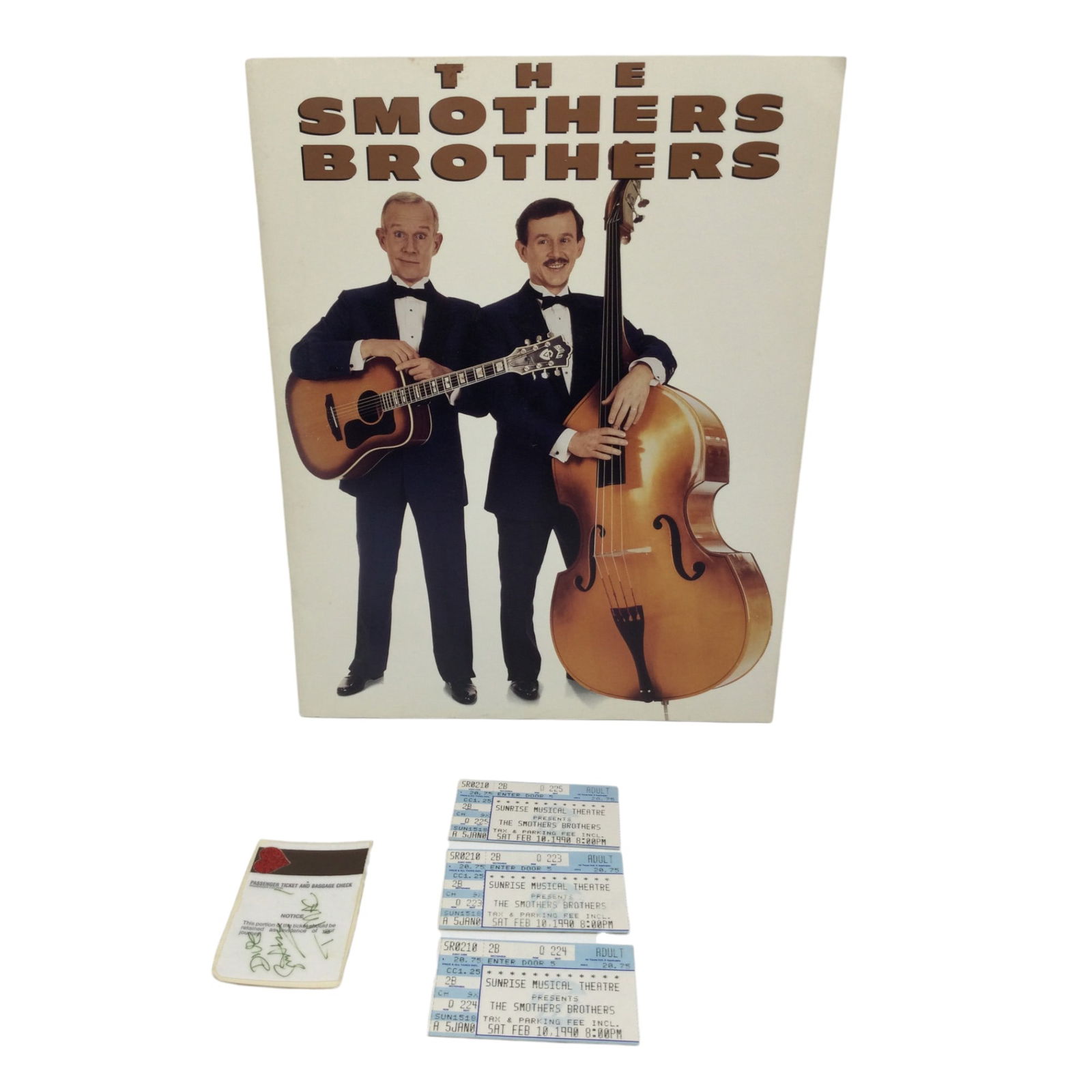 Smothers Brothers Lot w/Autograph (1 of 7)