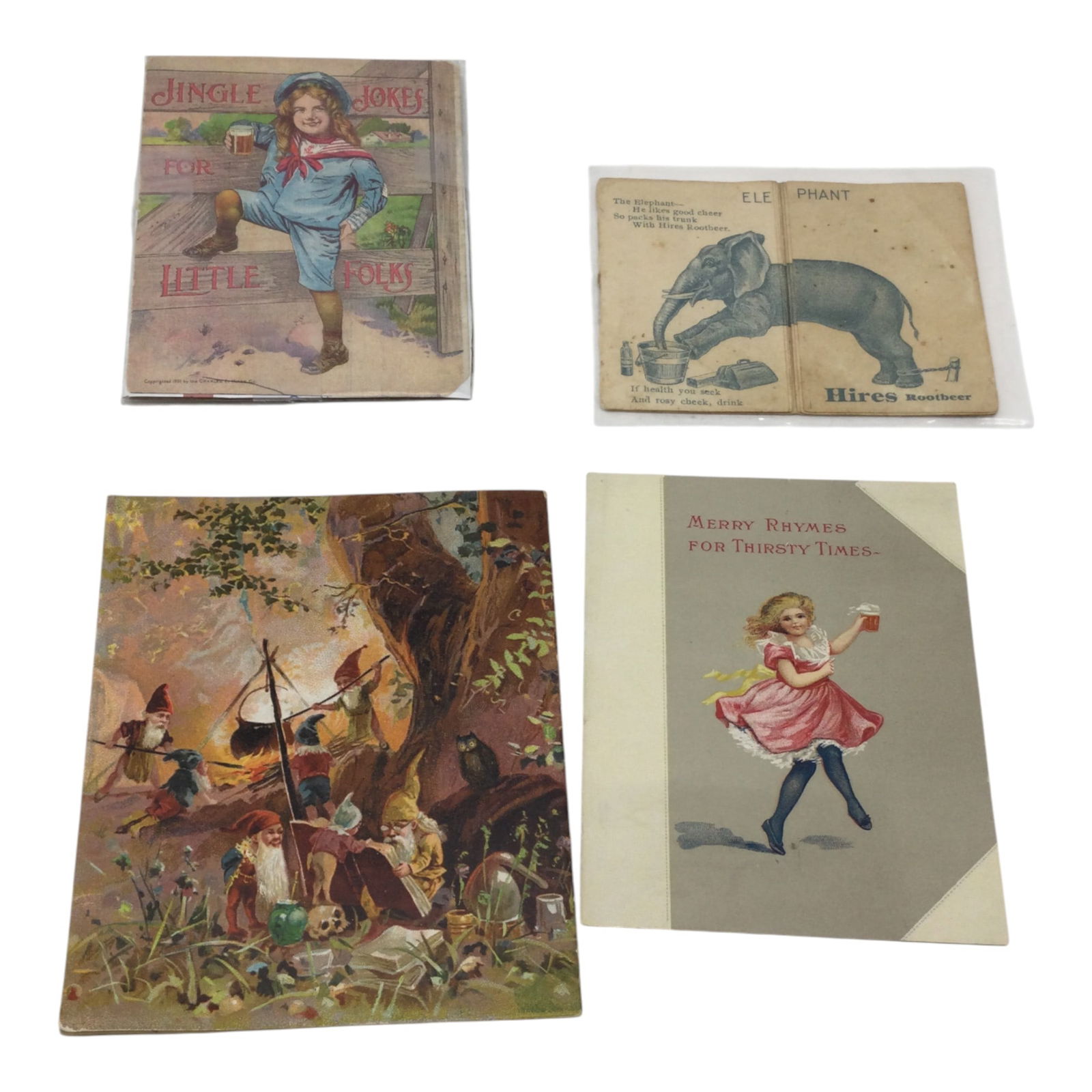 Lot of 4 Hires Root Beer Advertising and Books (1 of 2)