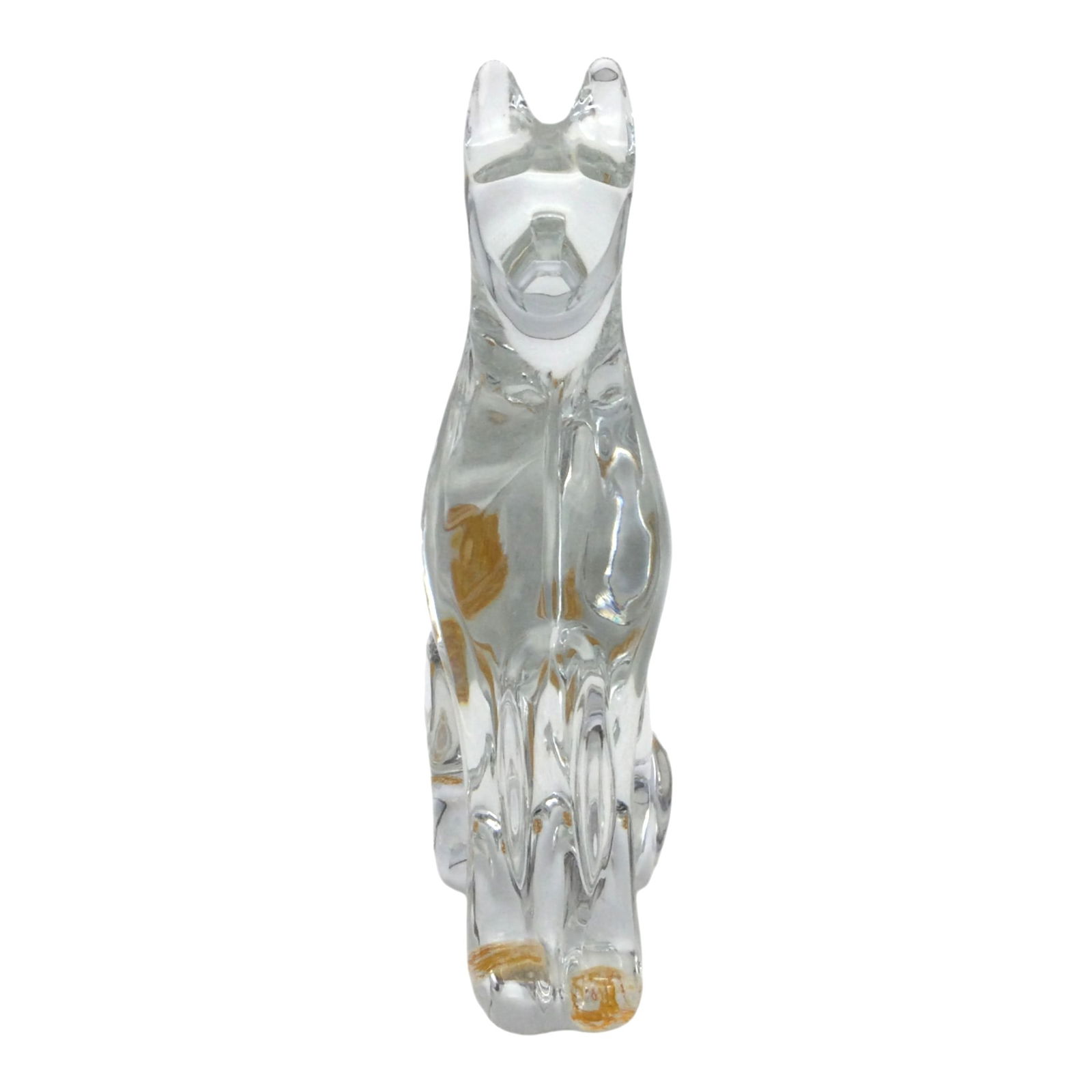 Baccarat Crystal German Shepherd Figural Paperweight (1 of 6)