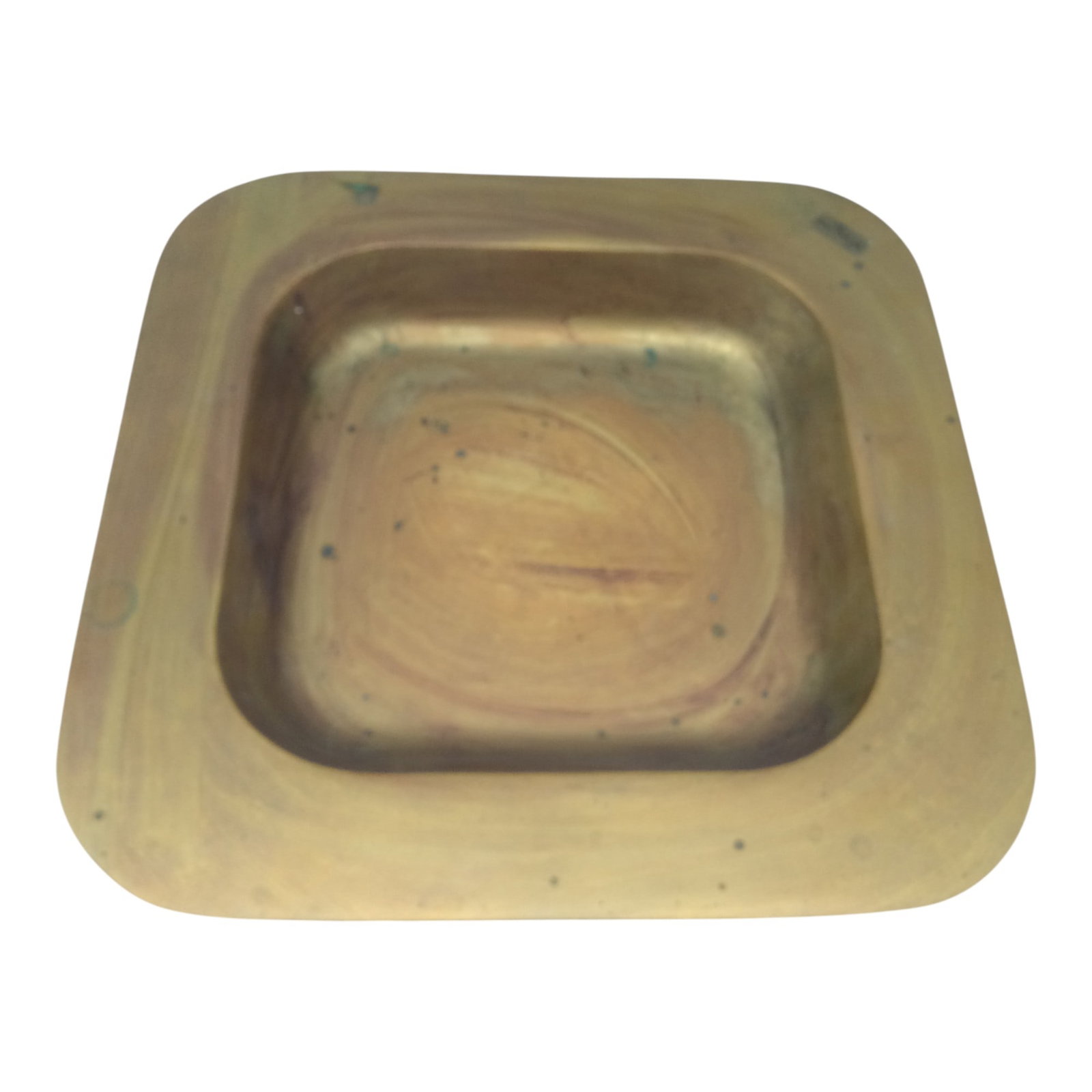 Esa Fedrigolli Signed Large Brass Bowl 1950's (1 of 6)