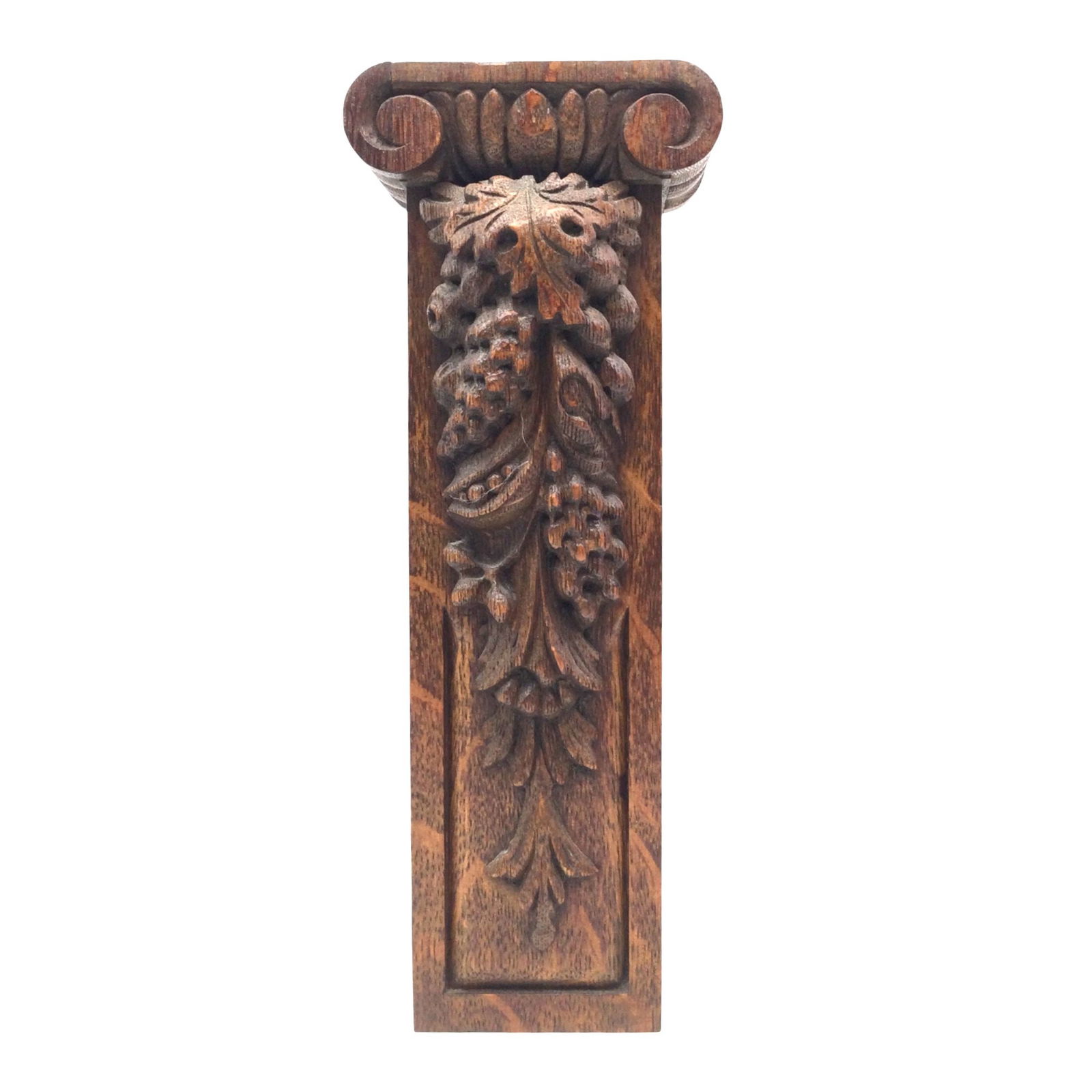 Relief Carved Wood Sconce (1 of 6)