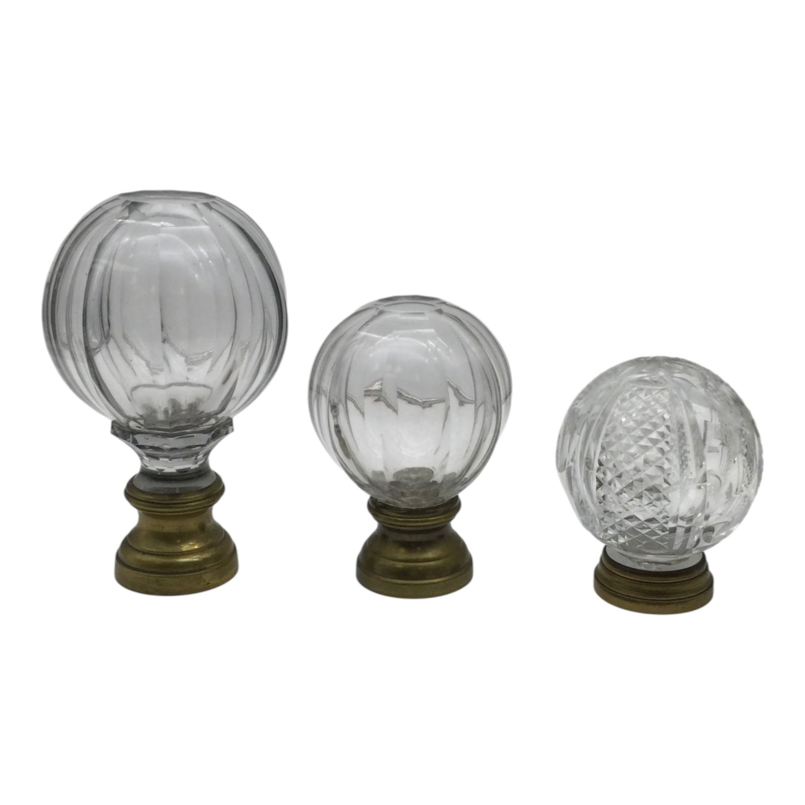 French Glass Staircase Finials Boule D'Escalier (1 of 7)