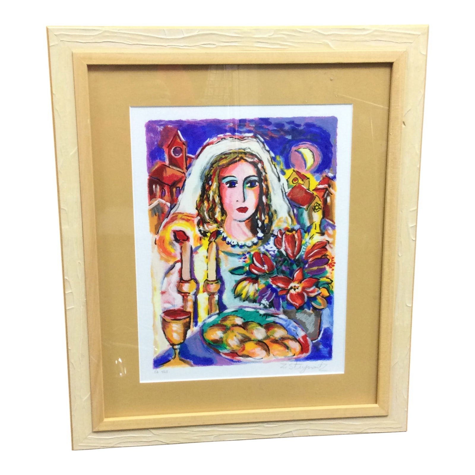 Zamy Steynovitz Signed Artist Proof 'Bride on Her Wedding Night' Serigraph (1 of 5)