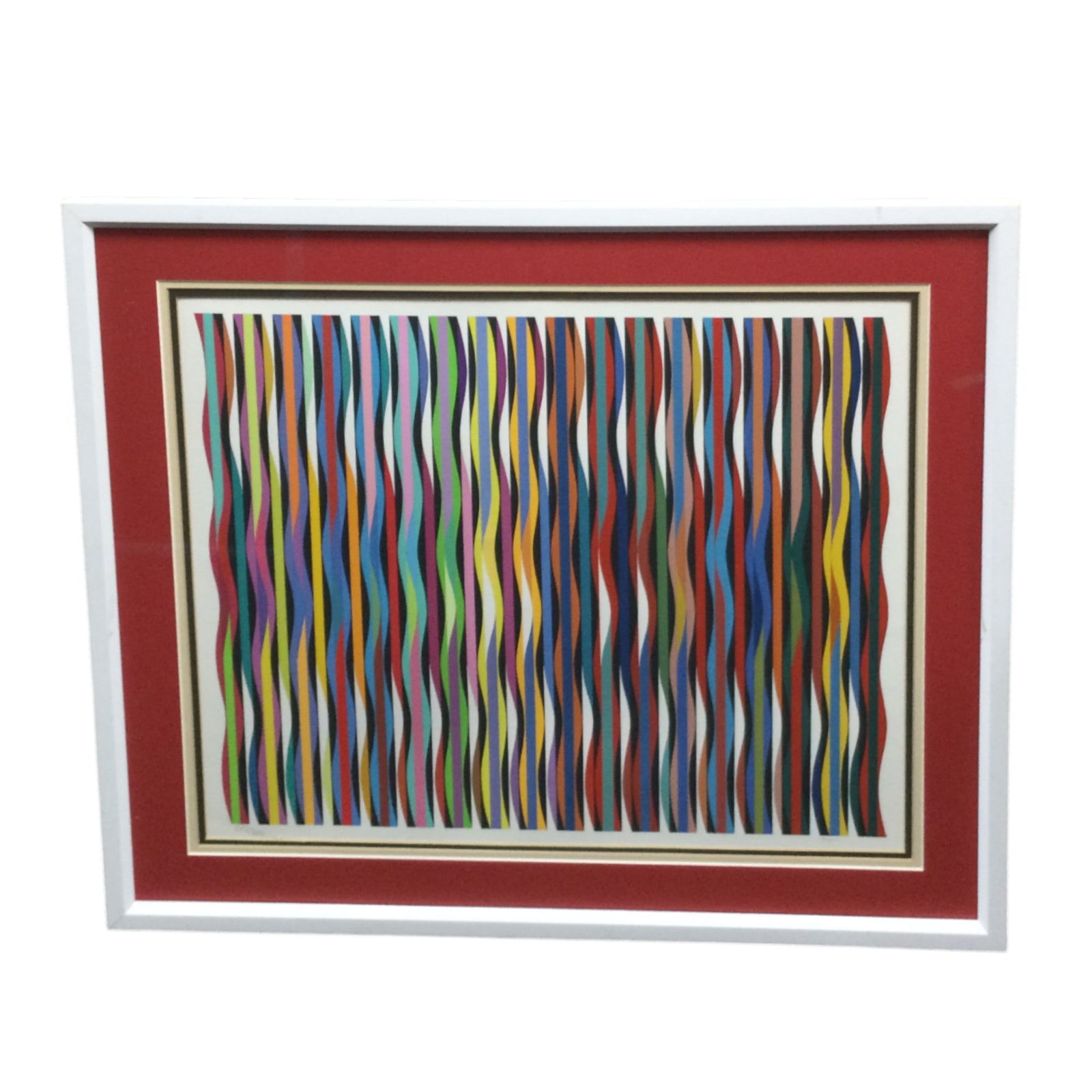 Yaacov Agam (Israeli b.1928) Signed and Numbered Serigraph (1 of 5)