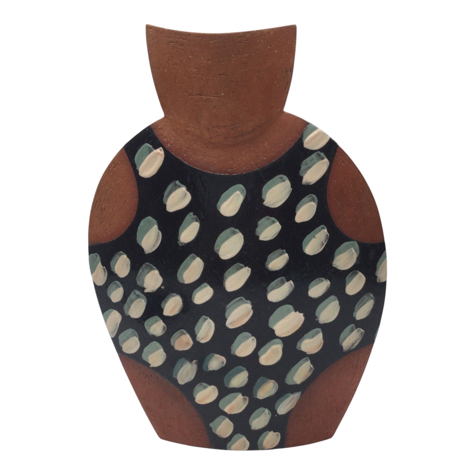 Signed Ceramic Vase - 3