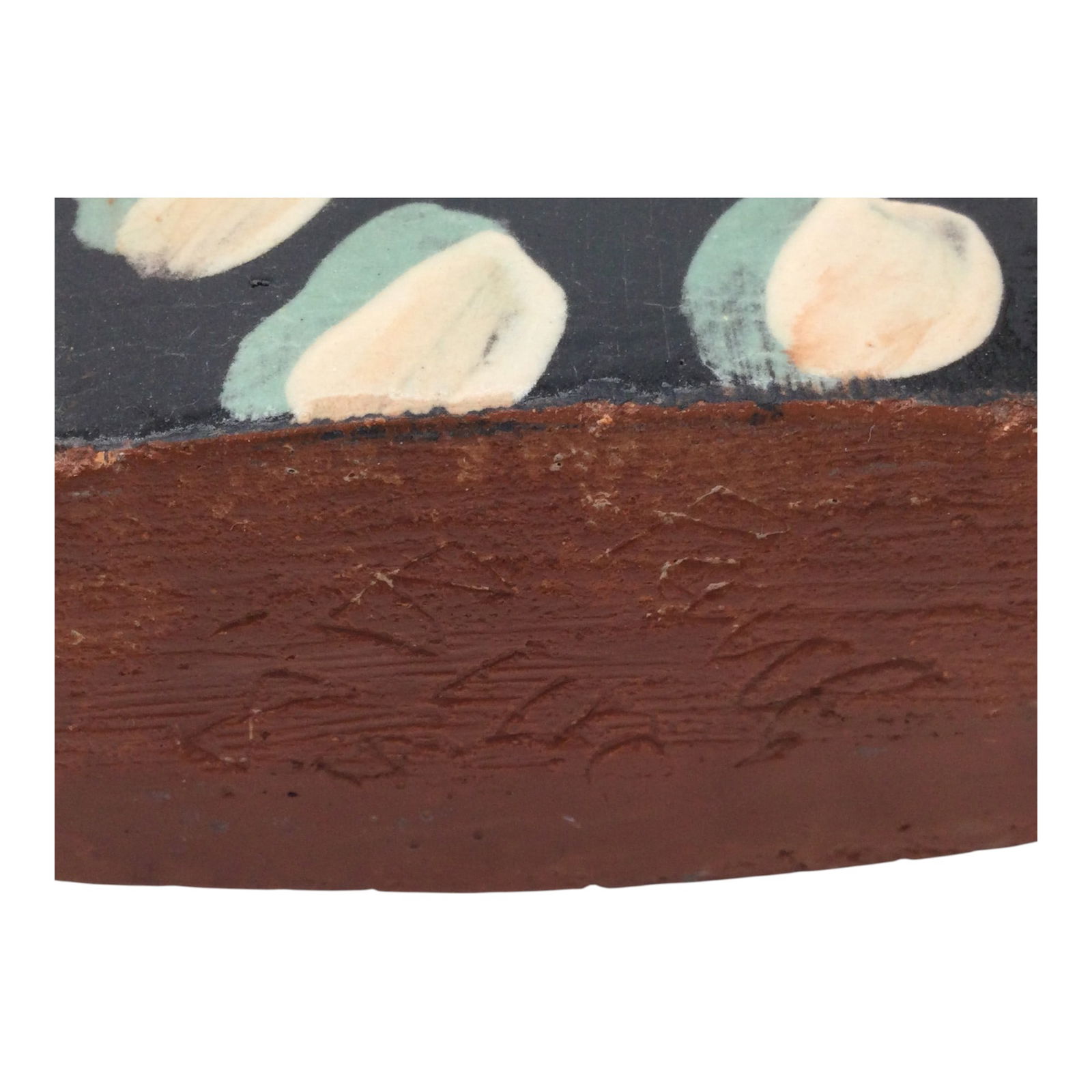 Signed Ceramic Vase - 5