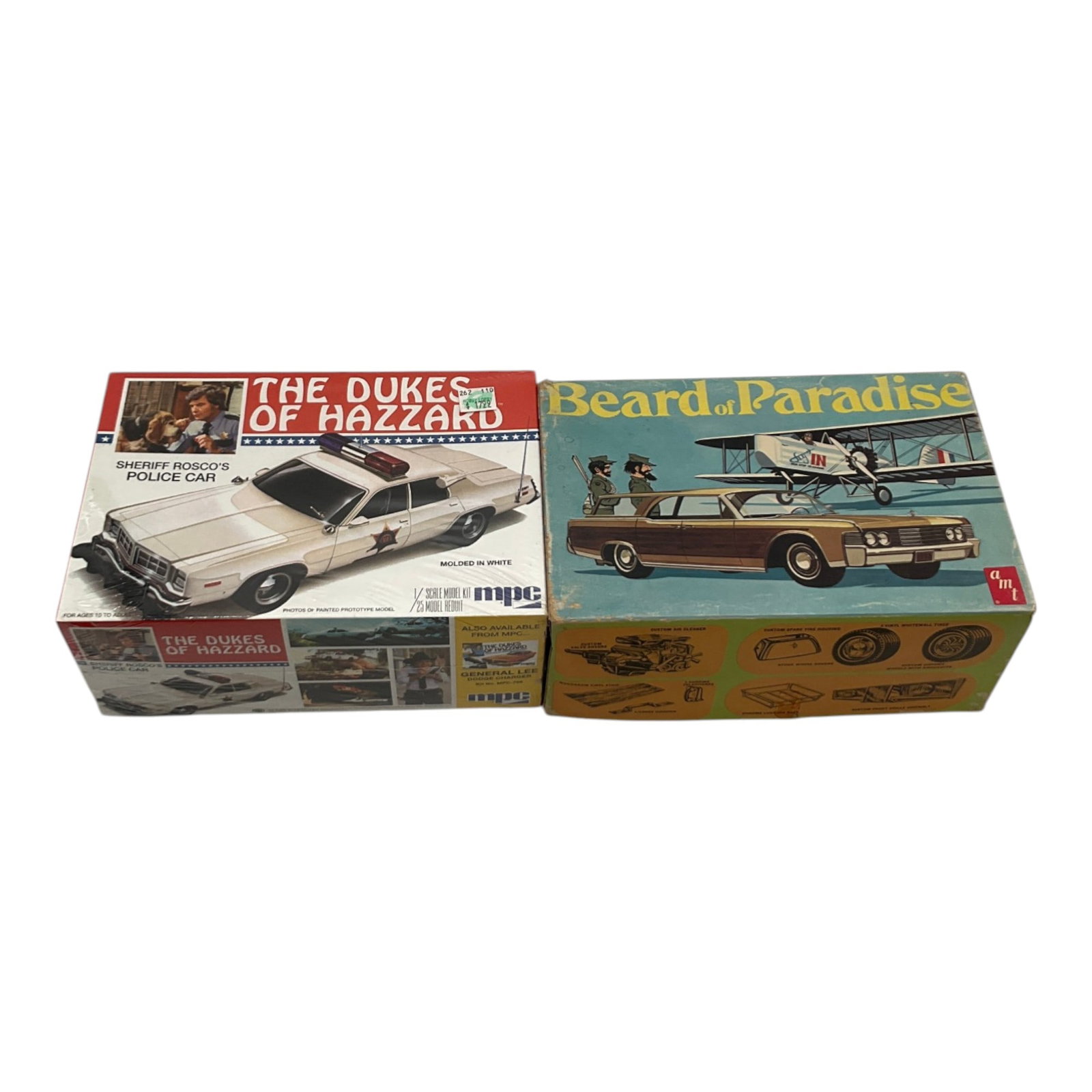 Pair Model Car Kits: The Dukes of Hazzard and Beard of Paradise (1 of 13)