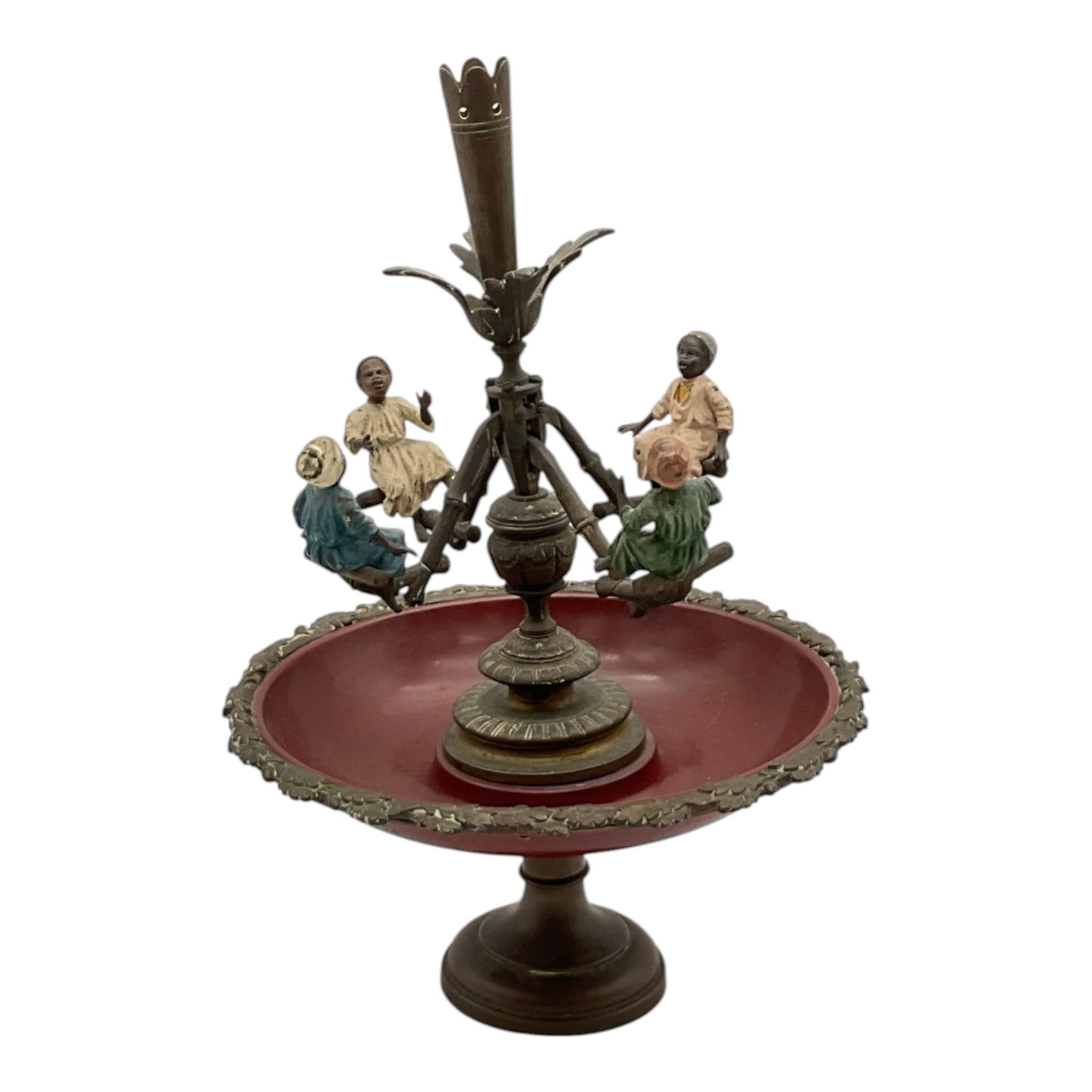 Vienna 19th Century Orientalist Bronze Centerpiece (1 of 4)