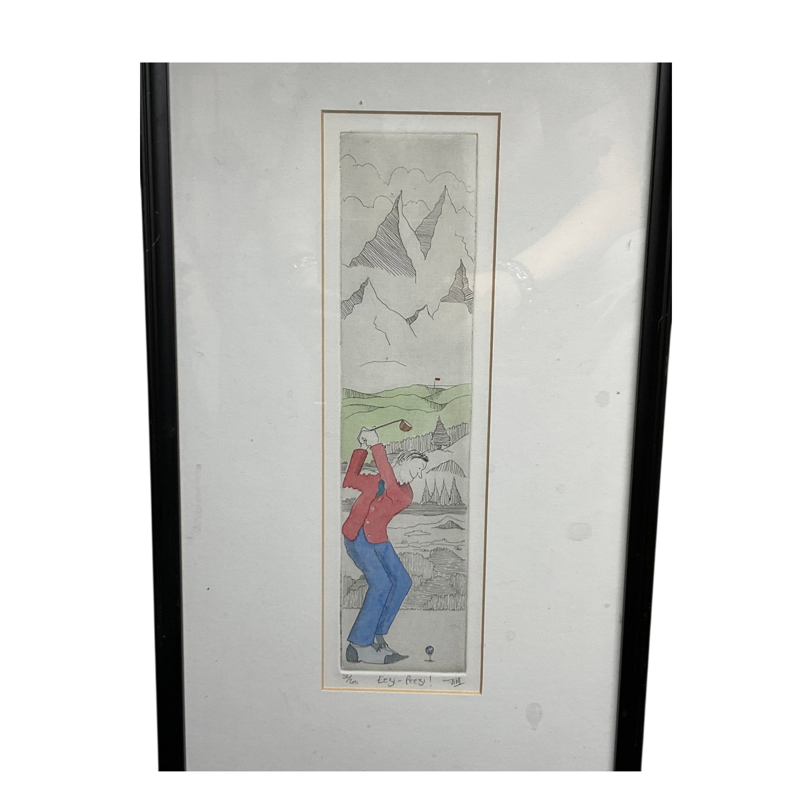 Tim Blumer Signed and Numbered Lithograph - 2