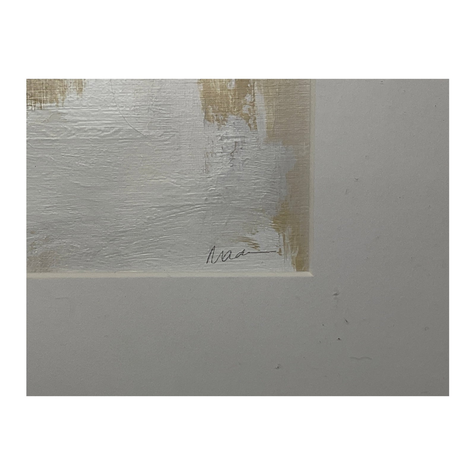 Pair Signed Abstract Art - 3