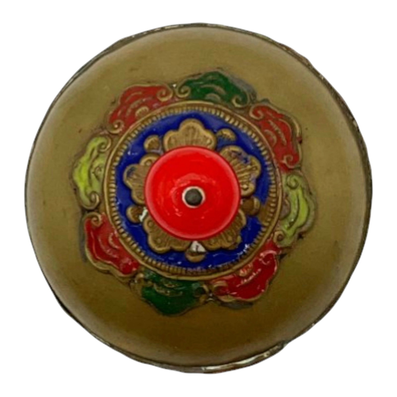 Brass Tea Leaf Caddy - 4