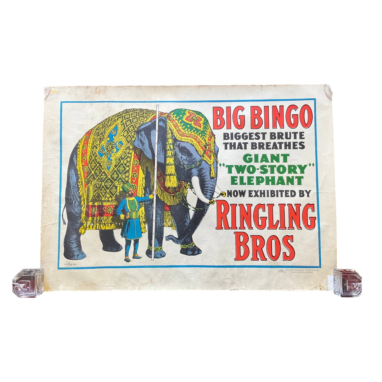 1966 Original Ringling Bros. Litho Poster (1 of 8)