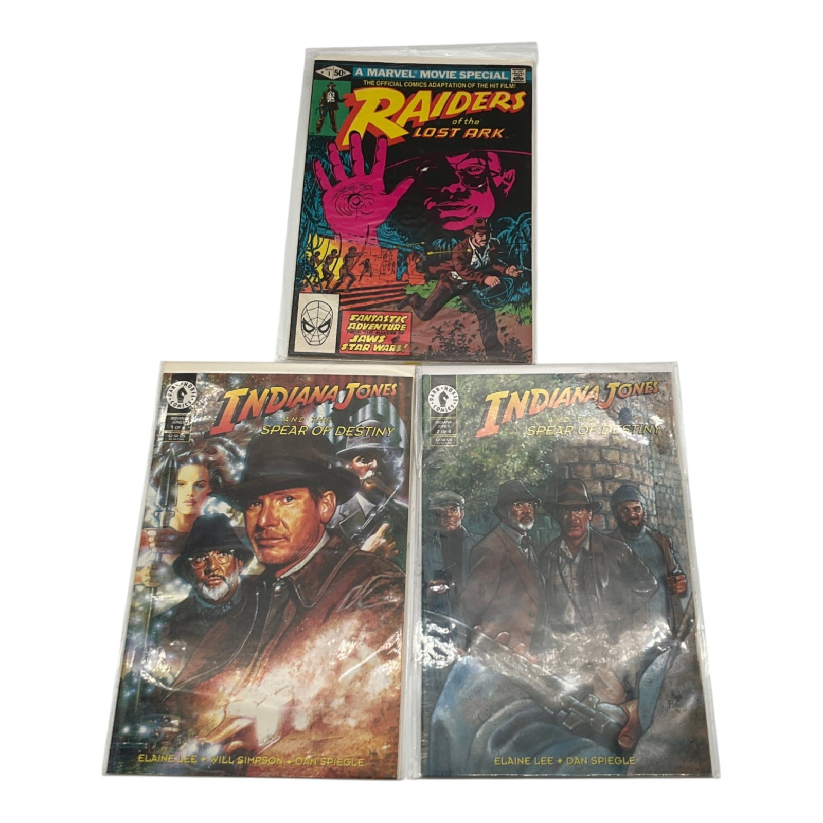 Lot of 3 Indiana Jones Comic Books (1 of 2)