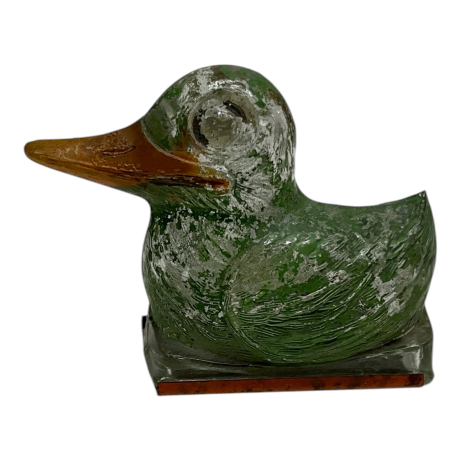 Glass Duck Candy Container (1 of 5)