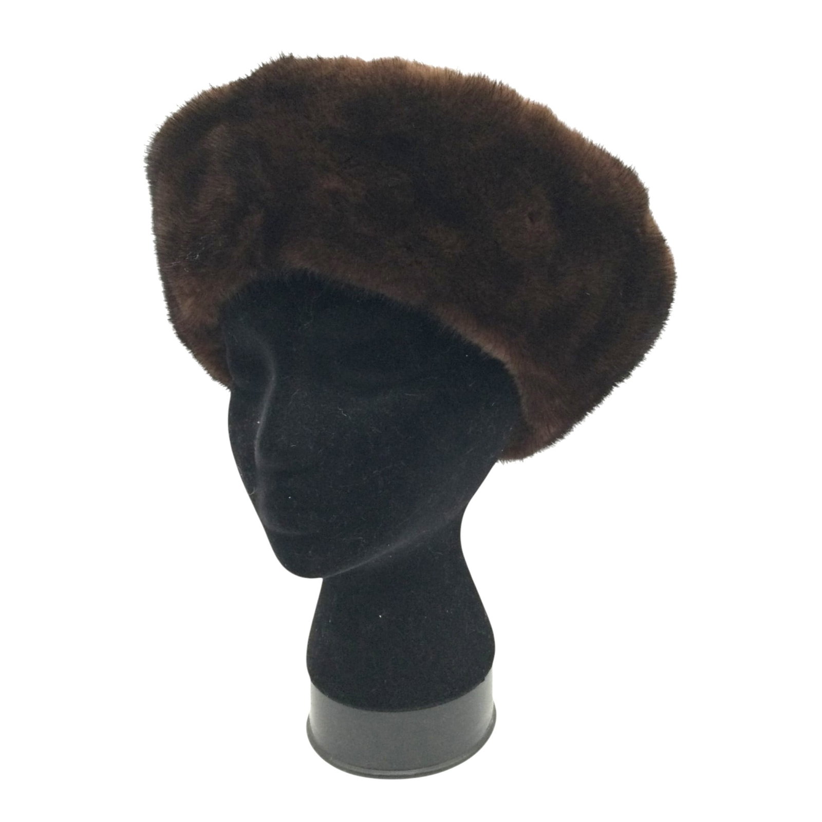 Vintage Creation ABC Montreal Paris Hat Suede Fur Trimmed (1 of 5)