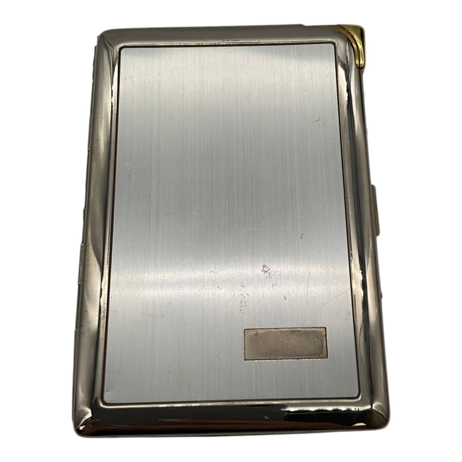 Lucienne Metal Cigarette Case with Lighter (1 of 5)