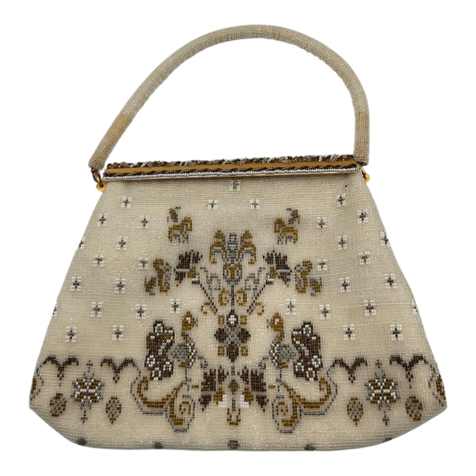 Made in France Beaded Evening Handbag (1 of 6)