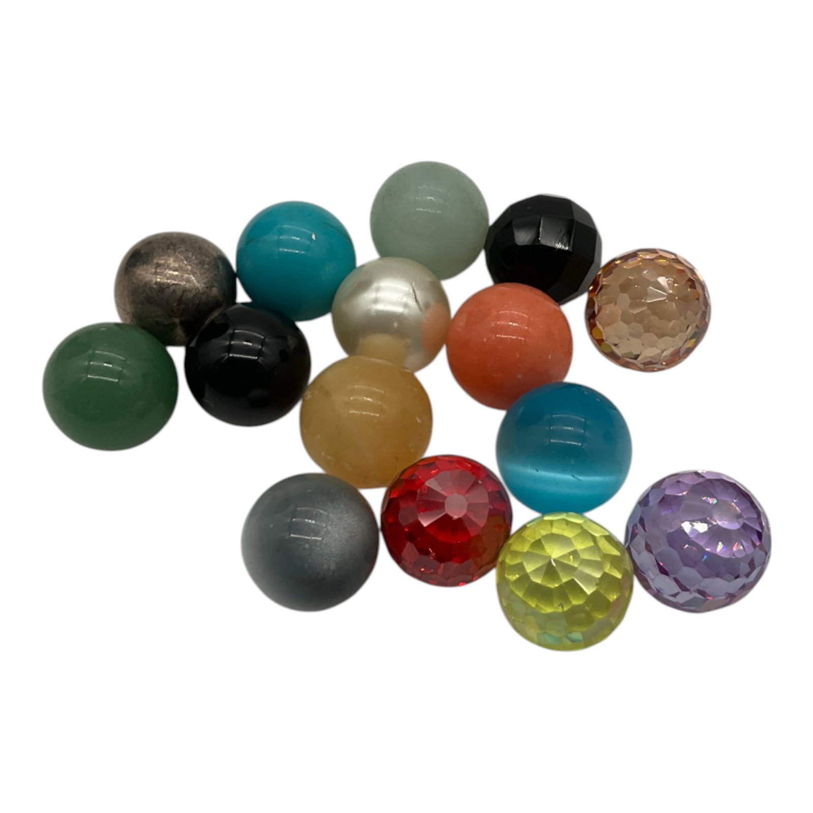 925 Interchangeable Stones Ring Designer Signed - 5