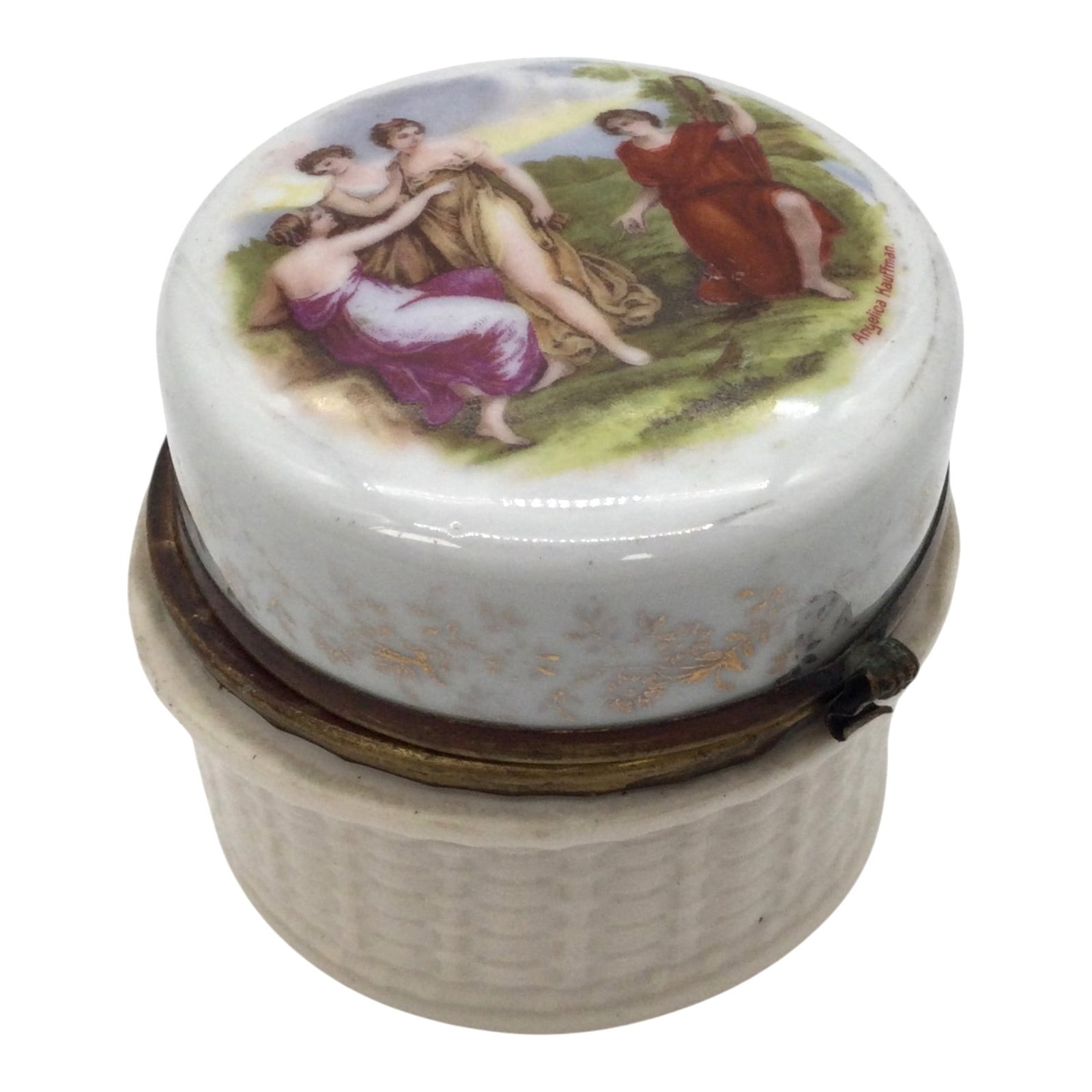 Angelica Kauffmann Porcelain Vanity Jar (1 of 6)