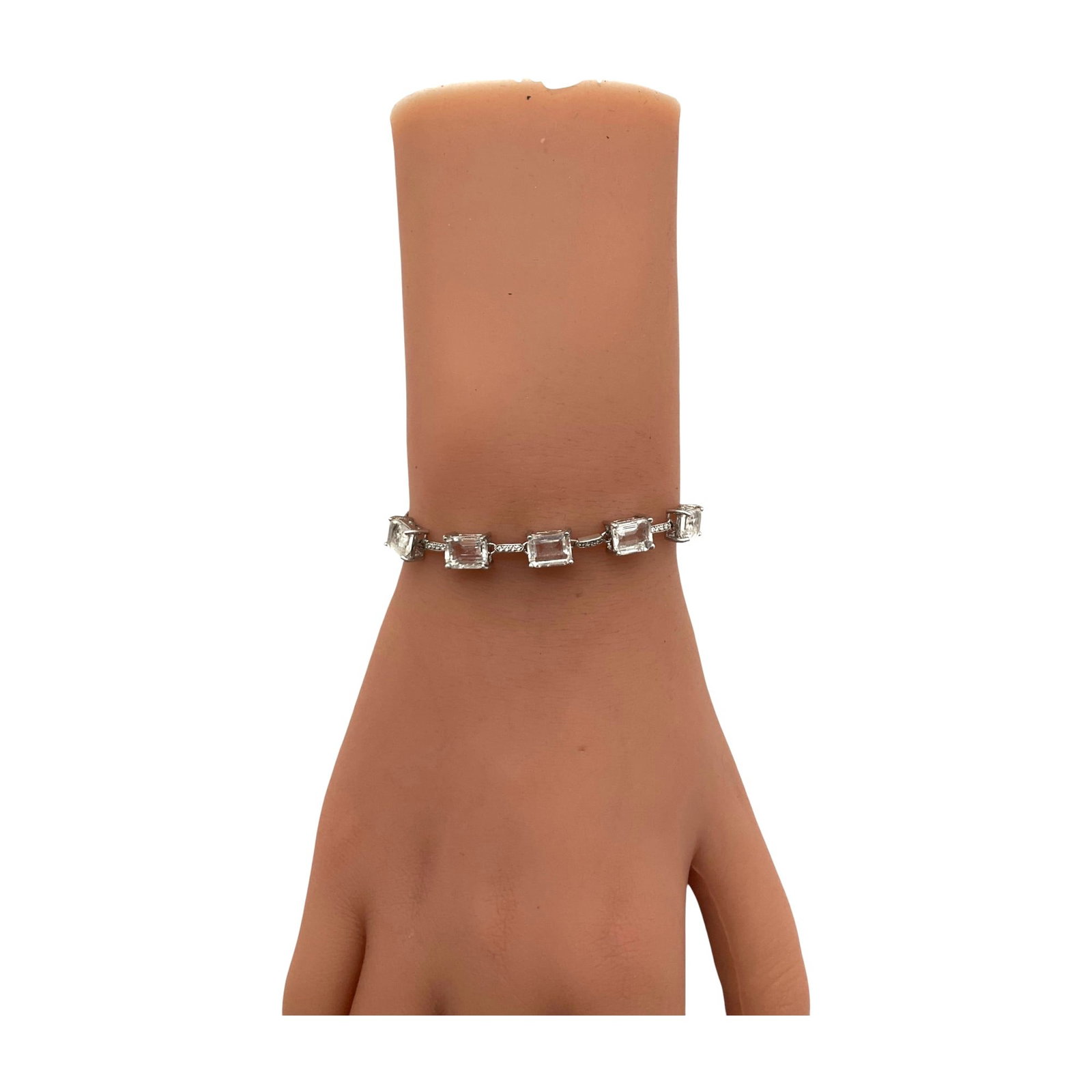 Marked BBJ 925 Sterling Silver Bracelet (1 of 3)